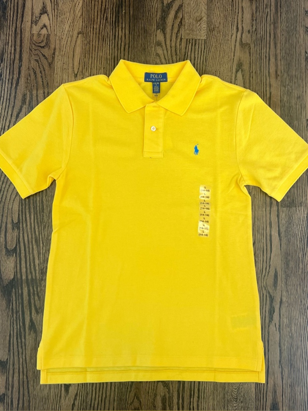 Boy’s Polo Ralph Lauren Yellow Classic Polo